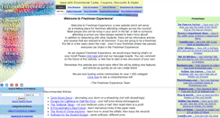 Desktop Screenshot of freshmanexperience.com